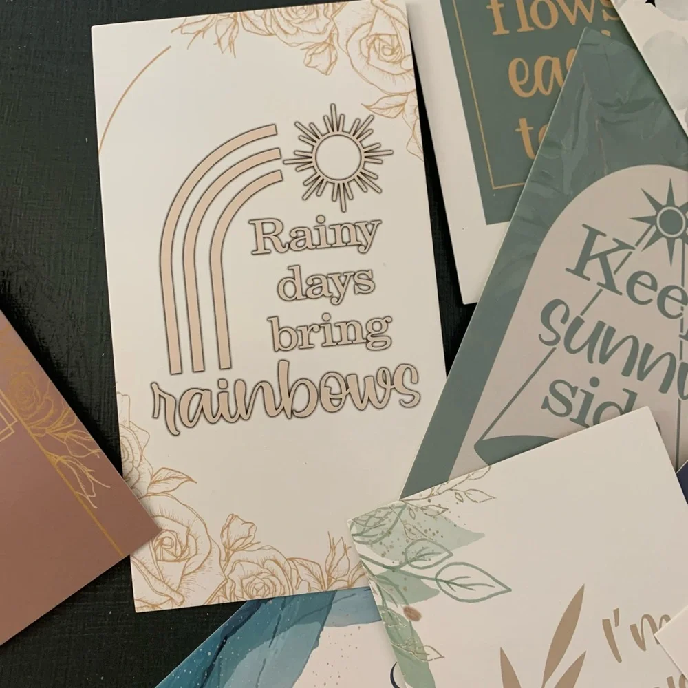 Daily Affirmations Quote Cards Set - New!